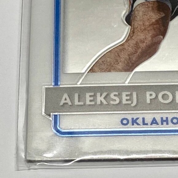 2020 Donruss Optic Aleksej Pokusevski Rookie Card #167 Silver Prizm Thunder (RC) - Picture 4 of 13